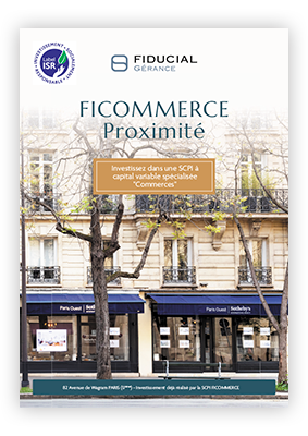 Fiche produit de la SCPI Ficommerce de FIDUCIAL Gérance