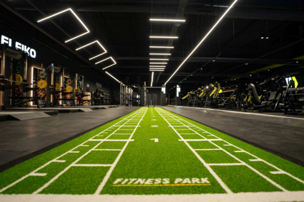 Salle de sport louée à l’enseigne Fitness Park par la SCPI Pierre Expansion Santé